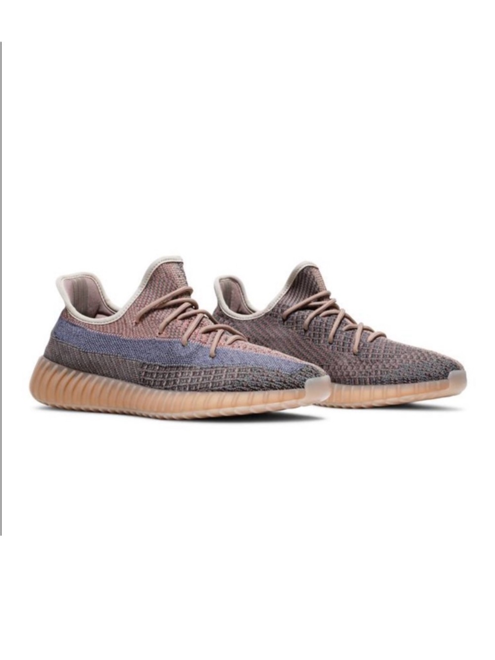 YEEZY x Adidas boost 350 v2 fade purple blue primeknit sneakers 9.5 streetwear